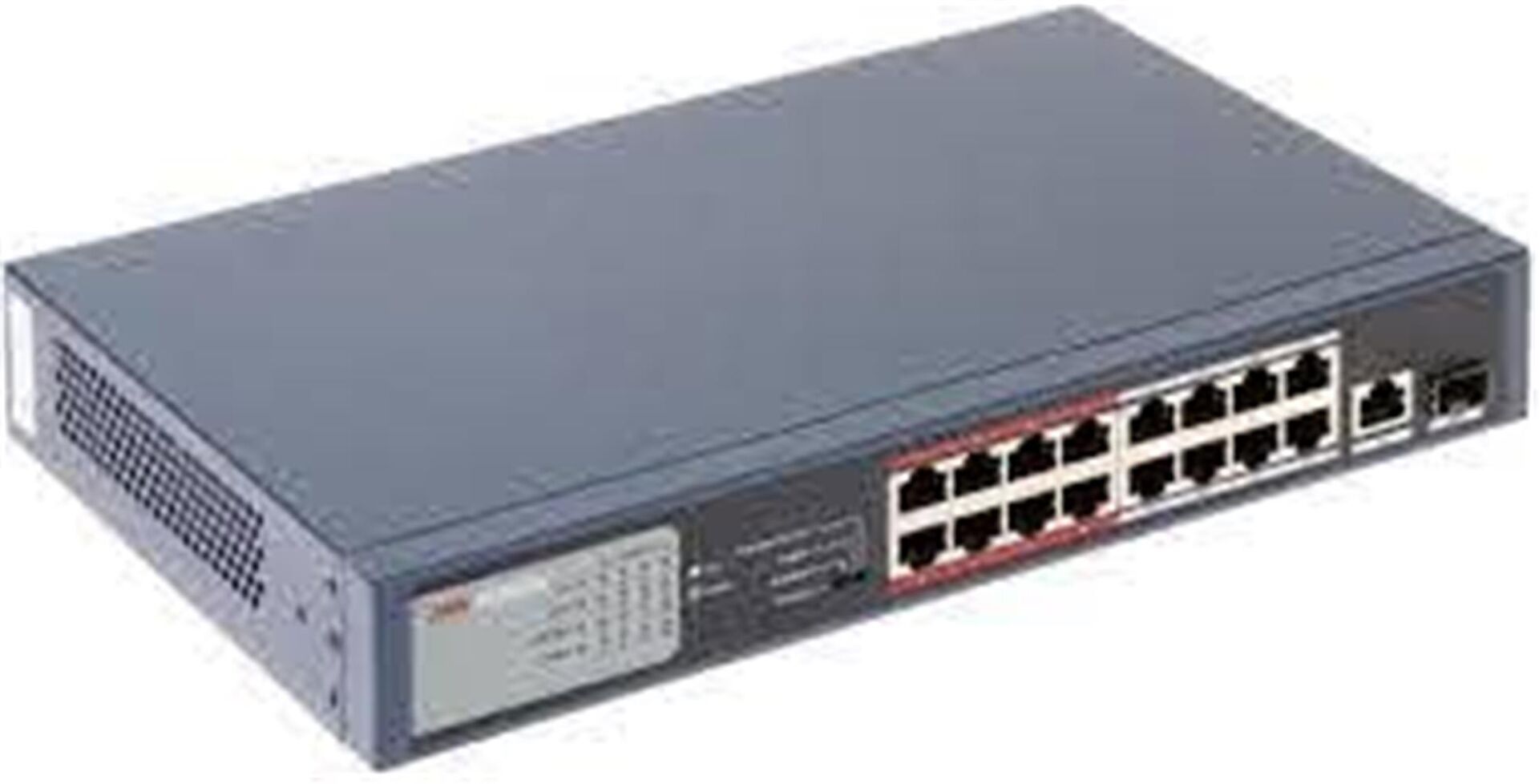 Hikvision DS-3E0318P-E-M 16 Portlu 10-100 Fast Ethernet Switch- 16 Port Poe 130W