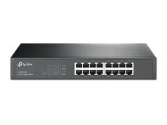 Tp-Link TL-SG1016D 16 Port 10-100-1000 Mbps Switch Çelik Kasa Rack Mount