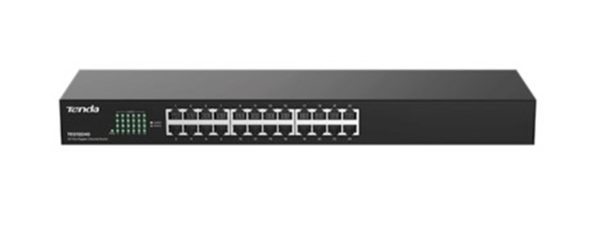 Tenda TEG1024G 24 Port 10-100-1000 Mbps 19'' Switch Çelik Kasa Rack Mount