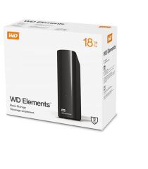 Wd 18TB Elements 3.5'' WDBWLG0180HBK-EESN Siyah Harici Disk