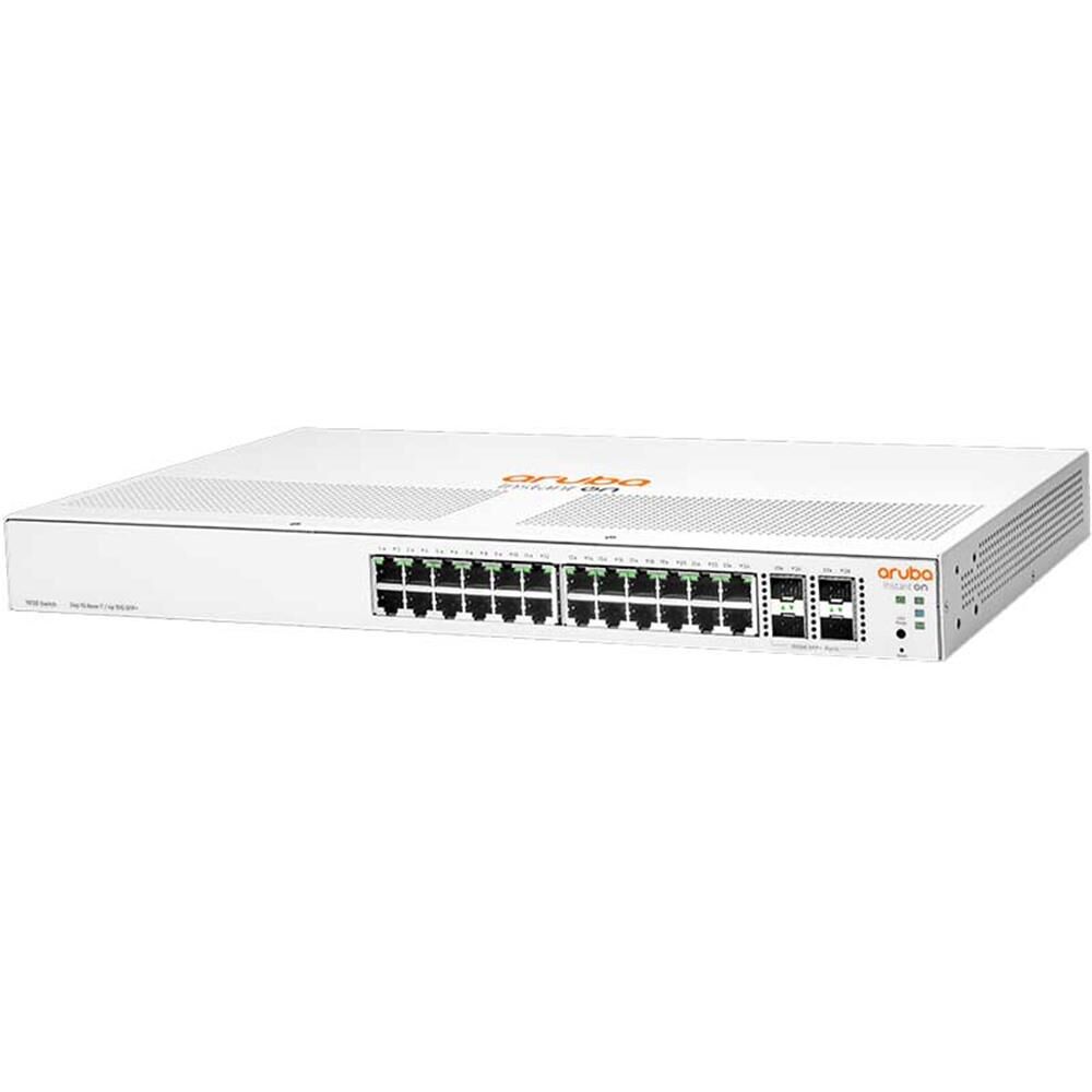 Hp Aruba Instant On 1930-24G-PoE+195W(JL683A)(24 port 10-100-1000 PoE+) ,C4 PoE,4SFP+ 1-10GbE Port