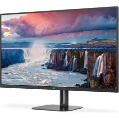 Aoc 31.5'' Q32V5CE-BK 1Ms 75Mhz 1Xhdmı 1Xdp Qhd 2560X1440 Hoparlör Freesync Vesa Siyah Monitör