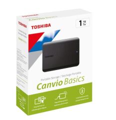 Toshiba 1TB Canvio Basic 2.5'' Gen1 USB 3.2 Harici Harddisk (HDTB510EK3AA)