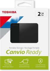 Toshiba 2TB Canvio Ready 2.5'' Gen1 USB 3.2 Harici Harddisk (HDTP320EK3AA)