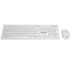 Everest KM-6121 Beyaz Kablosuz Q Slim Klavye + Mouse Set