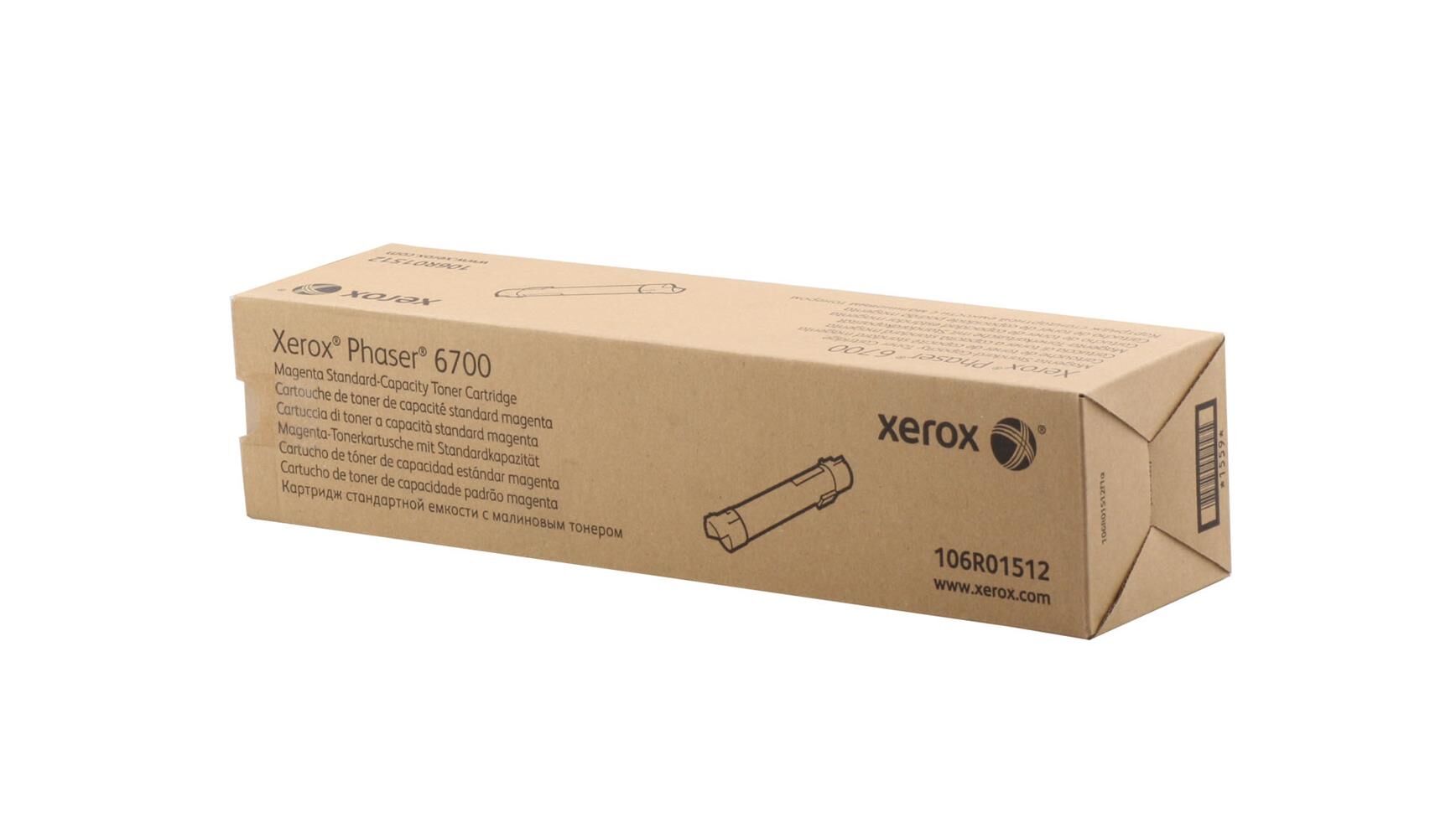 Xerox 106R01512 Phaser 6700 Standart Kapasite Magenta Kırmızı Toner 5.000 Sayfa