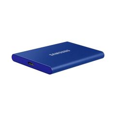 Samsung 500GB T7 USB3.2 1050MB-1000MB-s Taşınabilir SSD Mavi MU-PC500H-WW