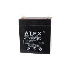 Atex AX-12V 4.2AH Bakımsız Kuru Akü