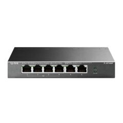 Tp-Link TL-SF1006P 5 Port 4 Port Poe+ 10-100 Mbps 2 Port Uplink Switch Çelik Kasa