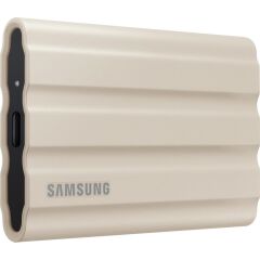 Samsung 1TB T7 Shield USB 3.2 Bej (Okuma 1050MB - Yazma 1000MB) MU-PE1T0K-WW Harici SSD