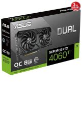 Asus Dual GeForce RTX4060TI EVO OC 8GB DUAL-RTX4060TI-O8G-EVO GDDR6 128Bit Ekran Kartı