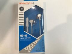 Megatech MG-06 Beyazı Mikrofonlu Kulaklık