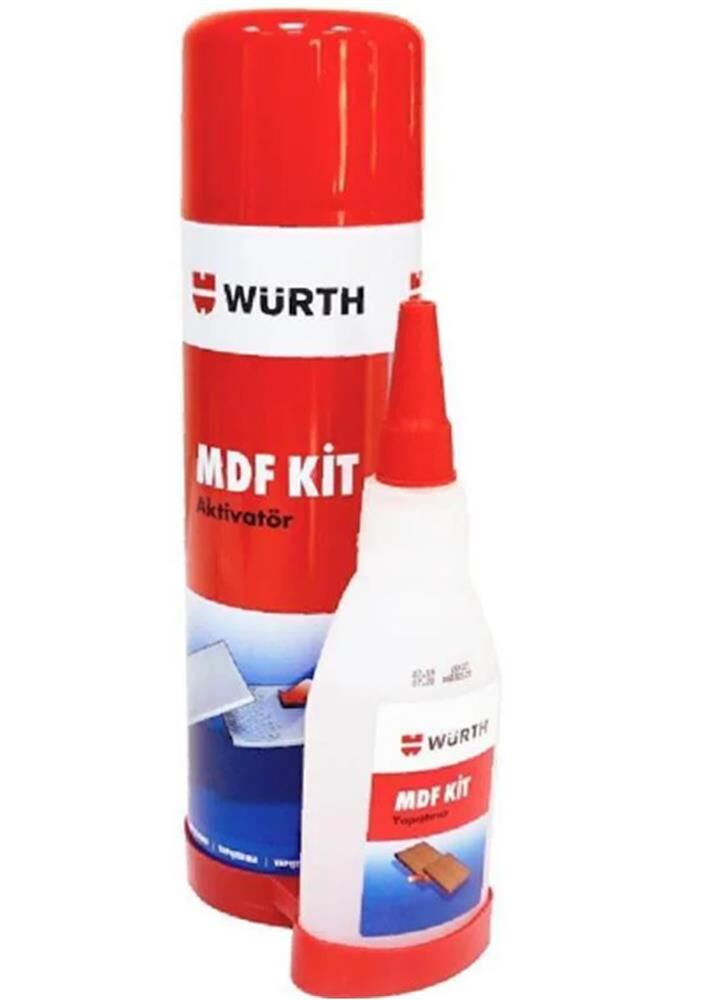 Würth Mdf Kit Aktivatör Hızlı Yapıştırıcı 100 ml+500 ml( 0892100444028 24 )