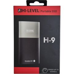 Hi-Level 512GB H-9 Speed Up To 550MB-S USB 3.2 Gen2 Type-C HLV-H9-512 Taşınabilir Harddisk