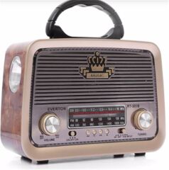 Everton RT-301 Bluetooth-USB-SD-FM Şarjlı  Nostaljik Radyo El Fenerli