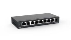 Ruijie-Reyee RG-ES108GD 8 Port 10-100-1000 Mbps Gbit Switch Çelik Kasa