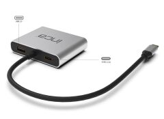 İnca ITPC-4 Usb C To 2x Hdmı 4K USb 2.0+Pd