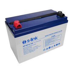 S-link AK-DG12-100 12V 100Ah Nano Silikon Jel Akü