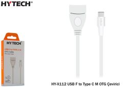 Hytech HY-X112 USB F to Type C M OTG Çevirici