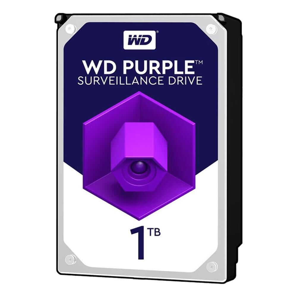 Wd 1Tb Purple 3,5'' 64Mb 5400Rpm Wd10Purz Harddisk