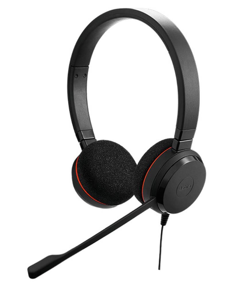 Jabra Evolve 20 Duo Usb NC MS Kulaklık Mikrofon Çift Taraflı