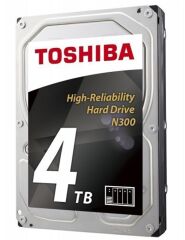 Toshiba 4TB N300 HDWG440UZSVA 7200RPM 128MB SATA3 Nas Diski