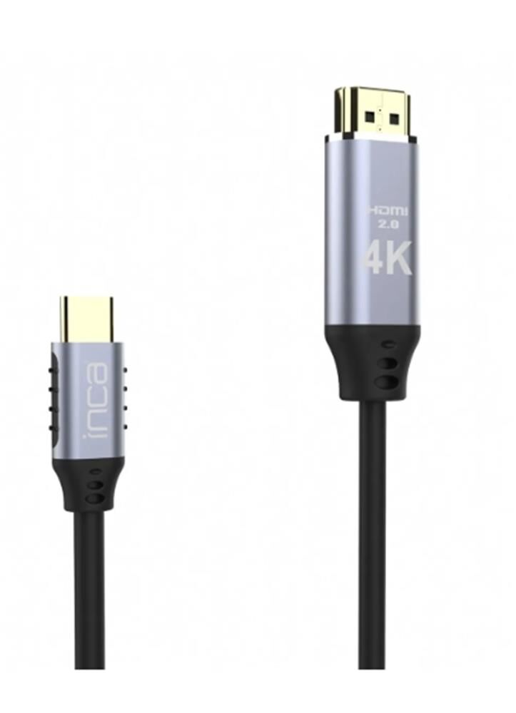 Inca Ihtc-02tx  Type C To HDMI - Usb 3.0 4K Destekli Çevirici