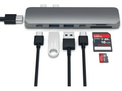 Daytona Fıx FC03 7 In 2 Type C To 4K HDMI Tv Ultra Hd 2type-C+2usb+Sd-Tf Card Reader Adaptör