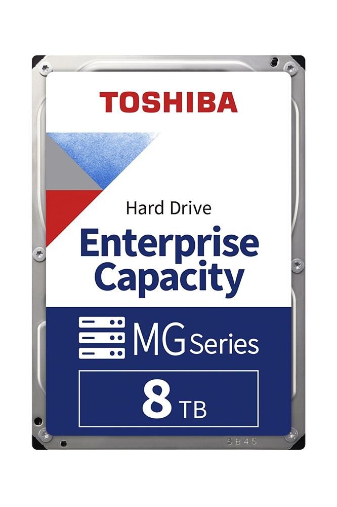 Toshiba 8TB MG08ADA800E 3.5'' 7200RPM 256Mb 7-24 Enterprice Güvenlik Diski