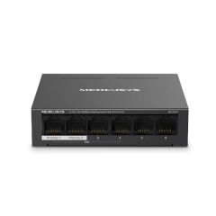 Tp-Link Mercusys MS106LP 4 Port 10-100 Mbps Poe+ 2 Port 10-100 Mbps Uplink Switch Metal Kasa