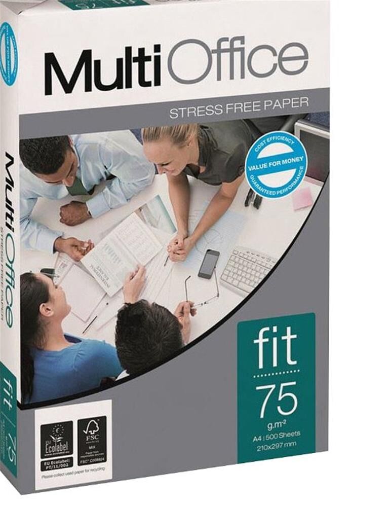 Multi Office A4 Fotokopi Kağıdı 80gr-500 lü 1 koli= 5 paket