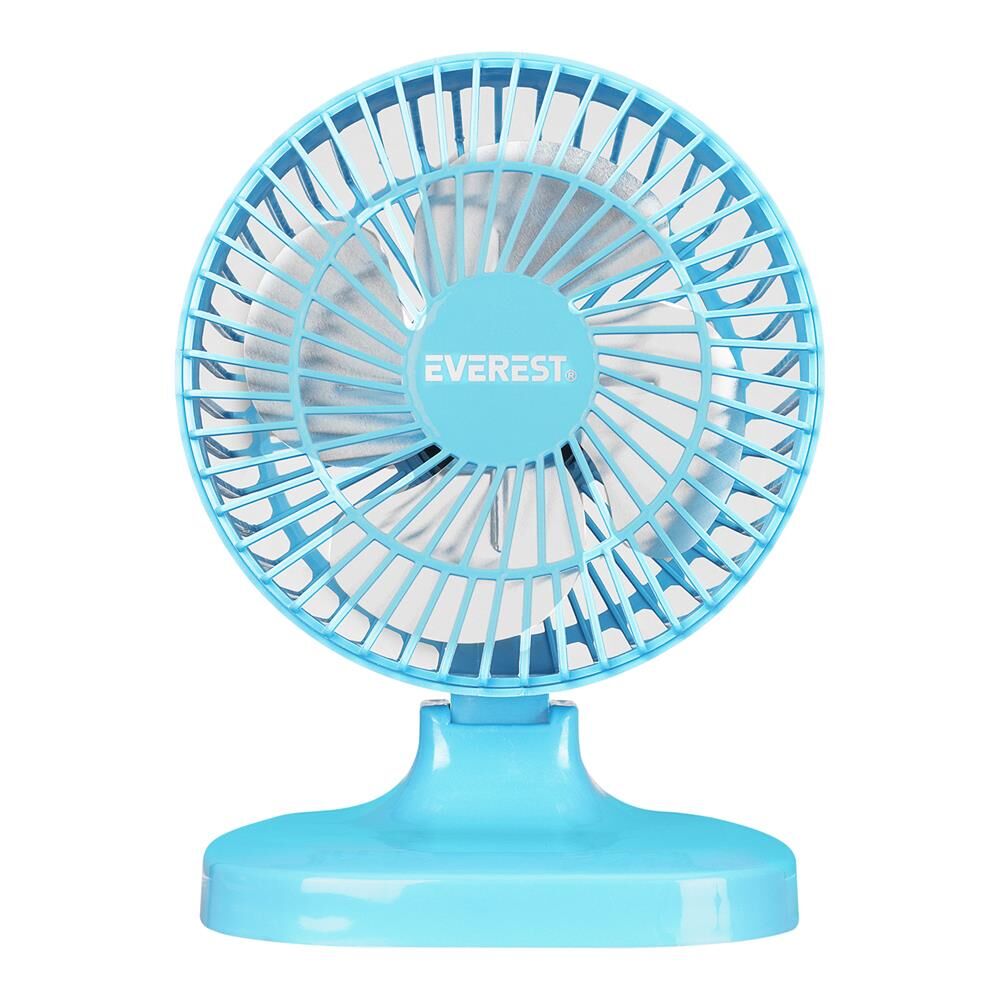 Everest EFN-503 7'' Masa Üstü Mavi Usb Fan