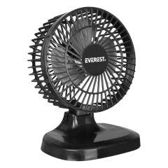 Everest EFN-503 7'' Masa Üstü Siyah Usb Fan