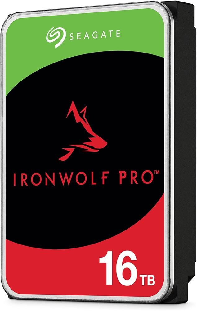 Seagate 16 Tb Ironwolf Pro New ST16000NT001 Sata 3.0 7200 Rpm Harddisk