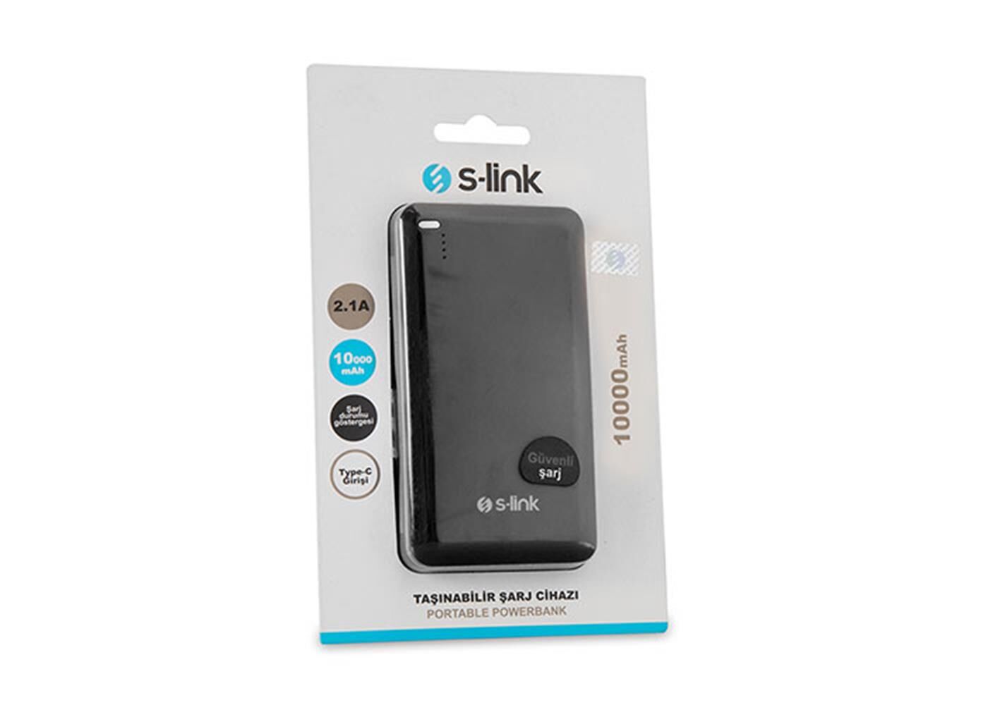 S-link IP-G100 10000mah Siyah Taşınabilir Pil Şarj Cihazı