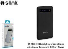 S-link IP-M40 4000mah Alüminyum Slim  Powerbank