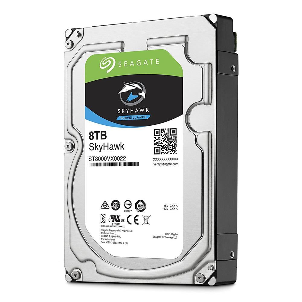 Seagate 8Tb St8000Vx009 Skyhawk 3.5' 5400Rpm Harddisk Güvenlik Diski (İthalat)