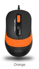 A4 Tech Fm10 Usb Fstyler Turuncu Optik 1600 Dpı Mouse