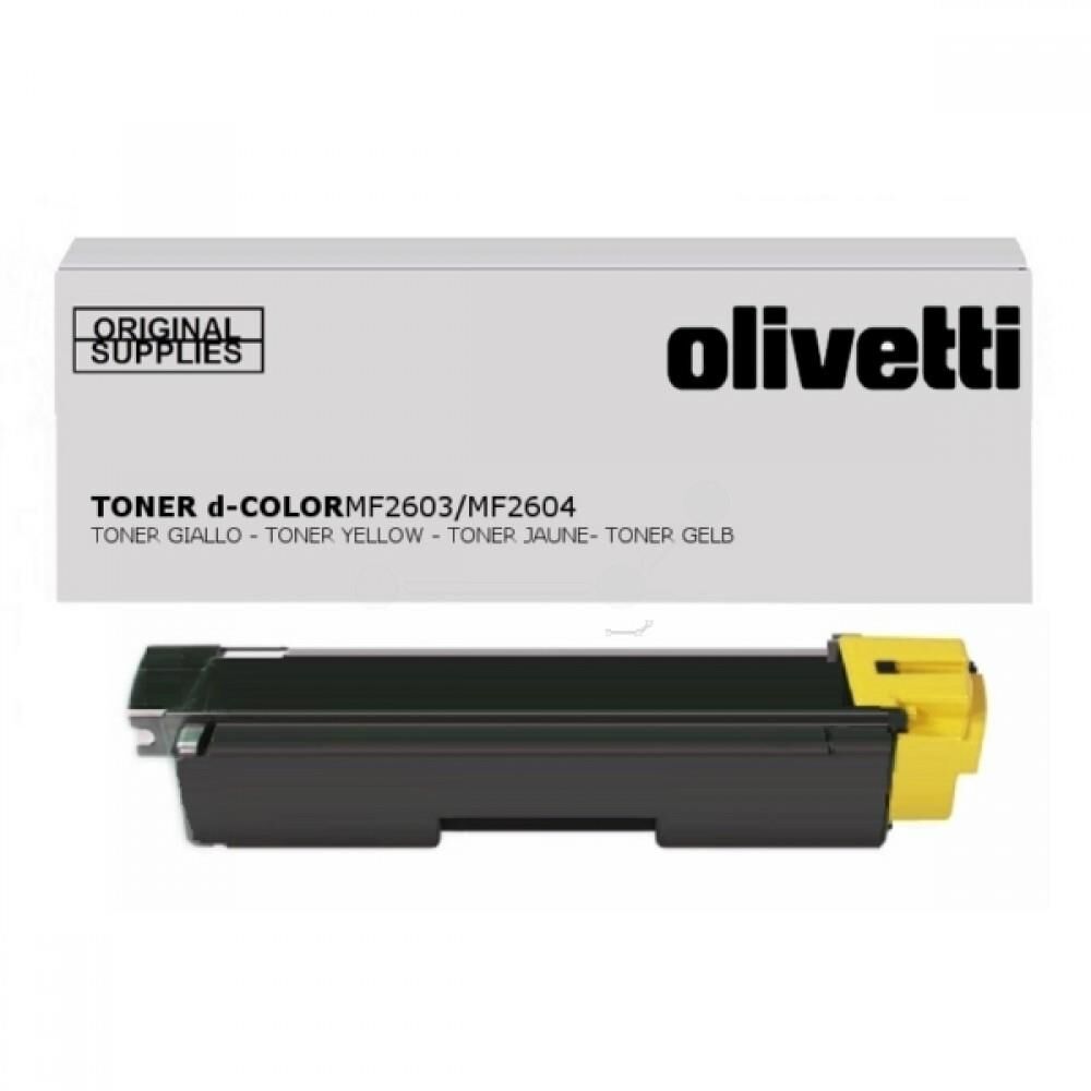 Olivetti d-Color MF2603-2604-2613-2614 Yellow Sarı Orjinal Fotokopi Toneri