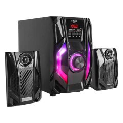 Mikado MD-415BT 2+1 20W Siyah Multimedya FM-BT-SD-USB Speaker Hoparlör Kumandalı