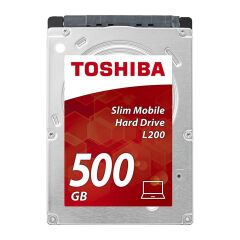 Toshiba 500GB L200 2.5'' Sata 3.0 Notebook Harddisk (HDWK105UZSVA)