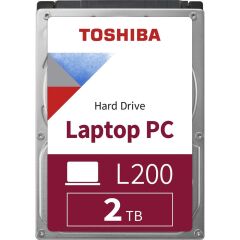 Toshiba 2TB 2.5'' L200 5400RPM 128MB HDWL120UZSVA Notebook Harddisk