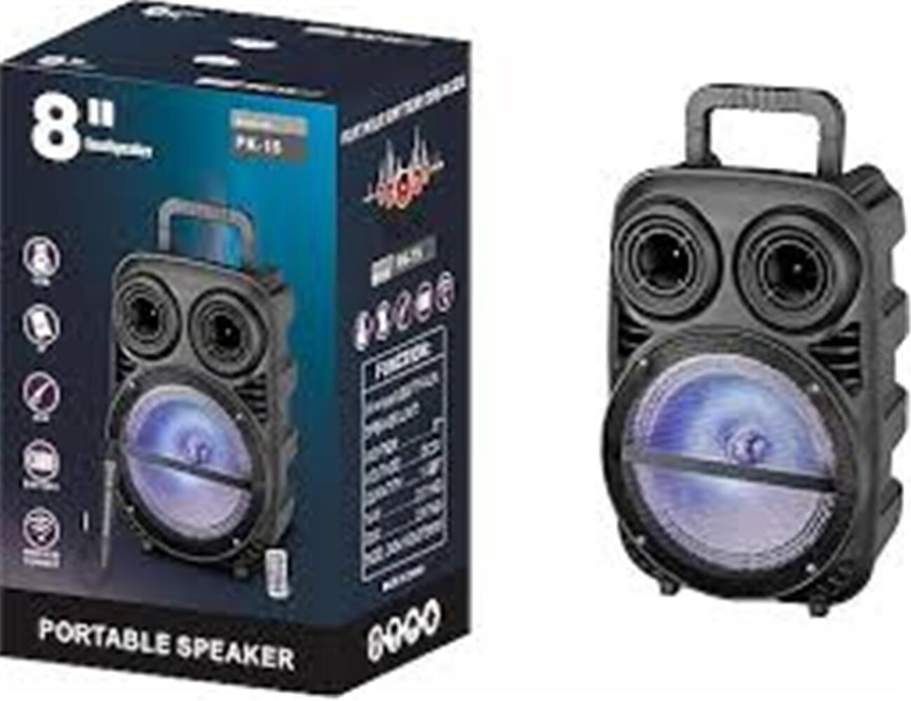 PK15 Bt Speaker FM  8'' 243-192-347MM