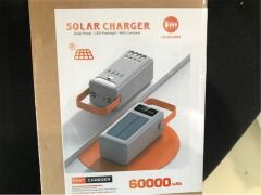 Solar Energy Nf260 60.000 Mah Powerbank 4Usb Güneş Enerji Panelli Digital Gösterge