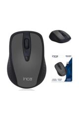 Inca IWM-200R 2.4 GHZ Wireless Siyah-Gri Nano Mouse